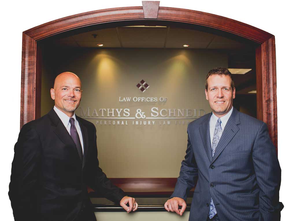 Attorneys Mark Mathys and Mark T. Schneid